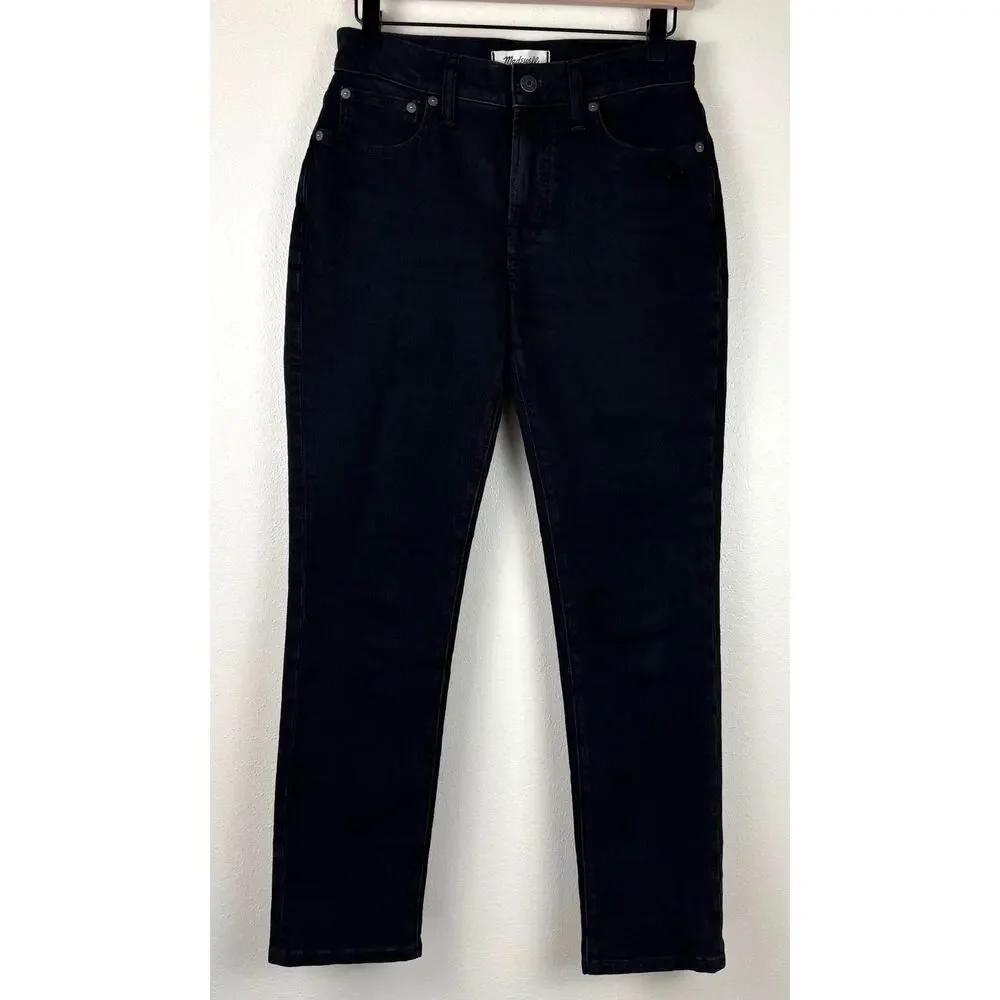 Madewell Mid-Rise Perfect Vintage Jeans Size 25 in Clean Black Wash
